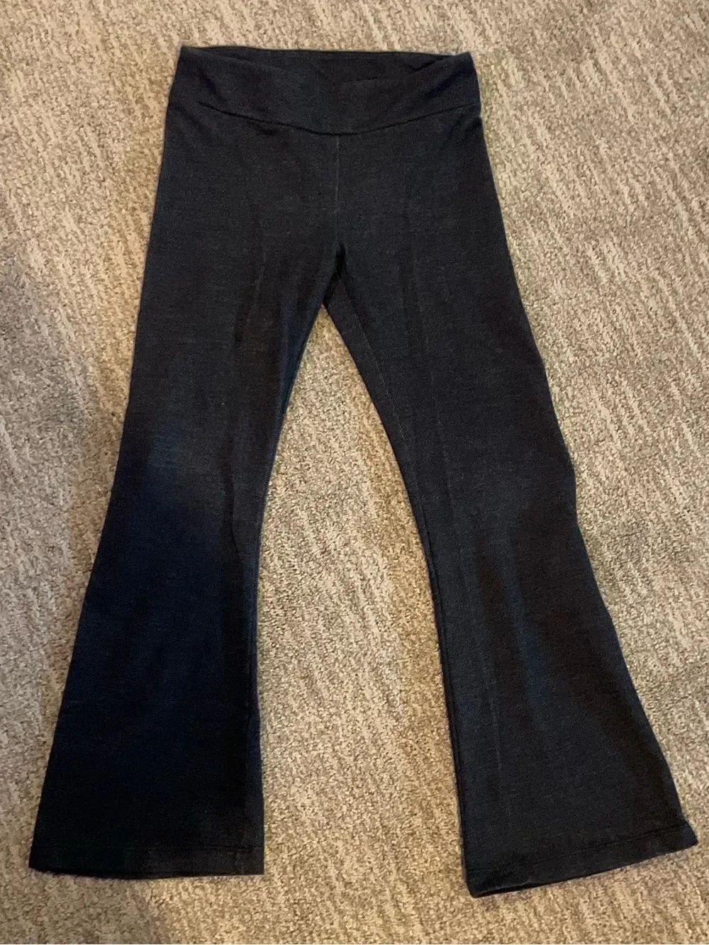 Kids Dark blue Flared Jeggings